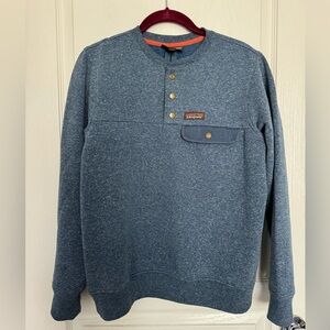 Patagonia Womens Hemp Sweater Blue, size S